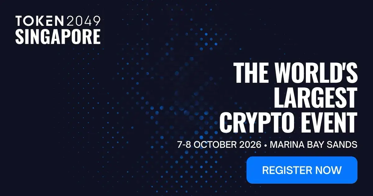 TOKEN2049 Singapore 2026 official event graphic